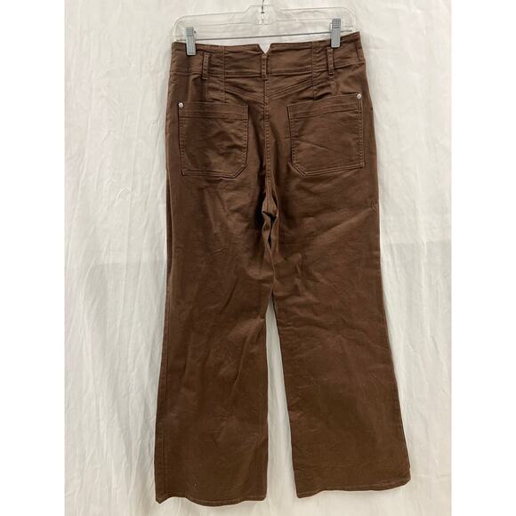 Maeve Brown Bell/Flare Leg Pants - Picture 4 of 4